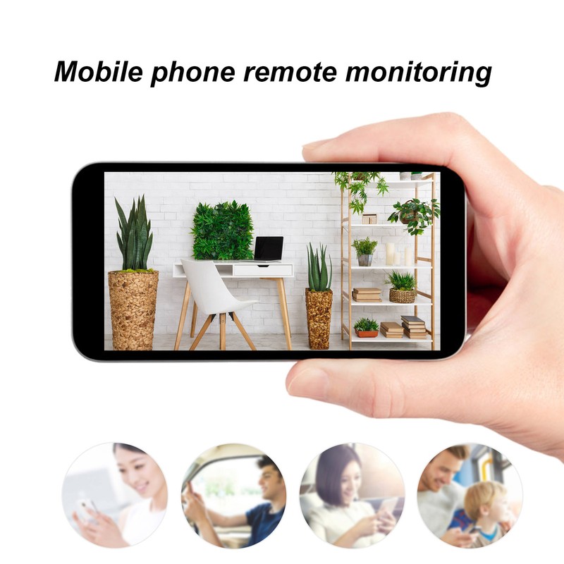 Solar Powered Security Camera 1080P 2MP Night Vision PIR Motion