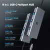 OBERSTER USB 3.0 HUB, USB C Adapter Docking Ultra Slim