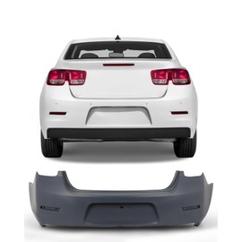 SCITOO Plastic Front Bumper Cover Replacement for 2013-2015 for Chevy Malibu OE 22827126