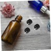 Ipetboom 20pcs Airtight Essential Oil Dropper Lids Slip Flat Top