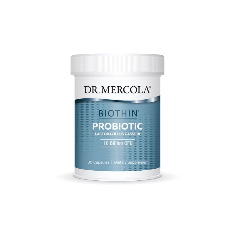 Dr. Mercola Biothin Probiotic 10 Billion CFU Dietary Supplement, 30