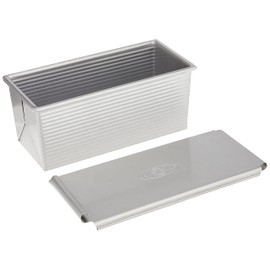 USA Pans 9 x 4 x 4-Inch Pullman, Aluminized Steel with Americoat