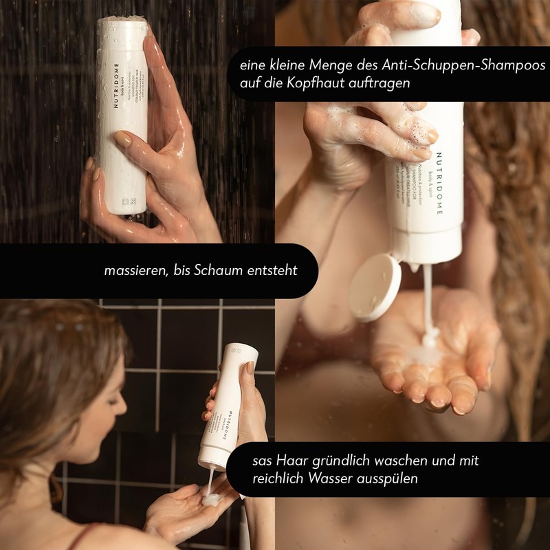 Nutridome Anti-Dandruff Shampoo 250 ml - With Piroctone Olamine Effective