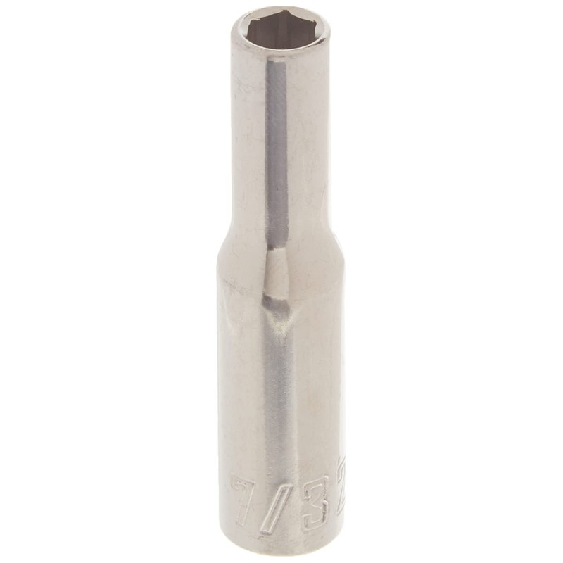 CRAFTSMAN Deep Socket, 1/4-Inch Drive, 7/32-Inch, 6-Point (CMMT43572)