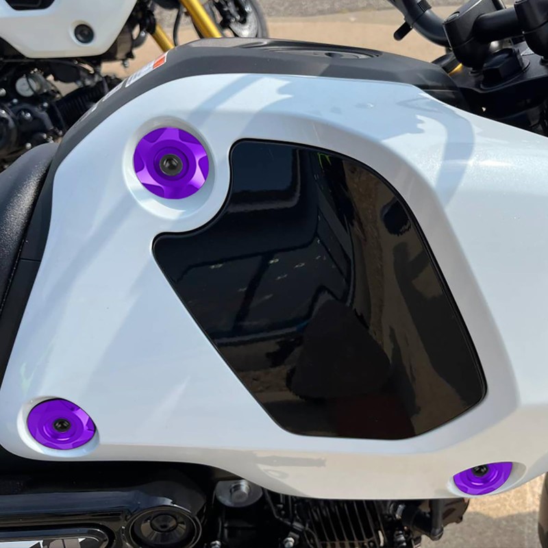 KKZOL 12 Pcs Fairing Washers Colored Side Panel Dress Up