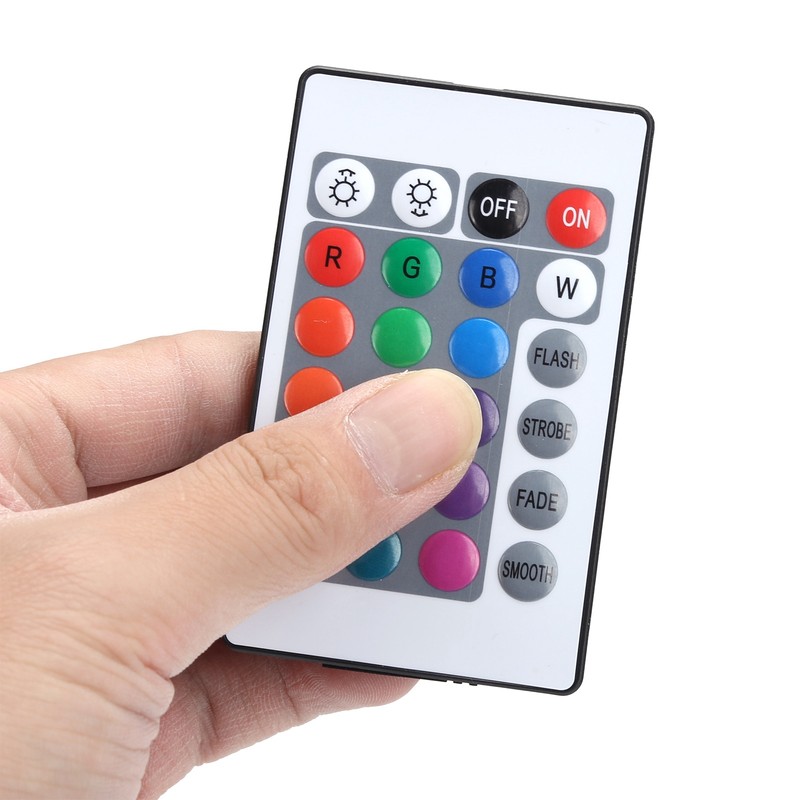 LED 16 Colors Remote Control Night Light USB Charging Waterproof