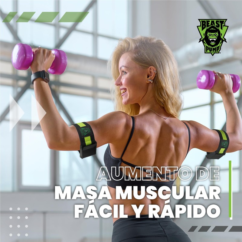 Stargoods Bandas de Oclusión para Crecimiento Muscular. Entrenamiento BFR para
