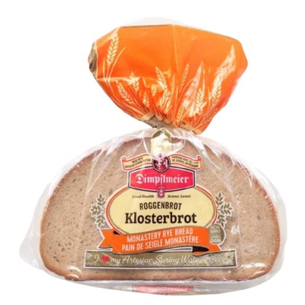 Dimpflmeier Klosterbrot Delicatessen Rye Bread 16 Oz