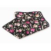 Floral Bow Tie Pocket Square Set Novelty for Men Patterned