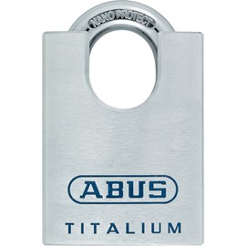 ABUS Mechanical 96CSTI/60 B/EFSPP Titanium Padlock, Closed, Shackle, Blister, 60 mm