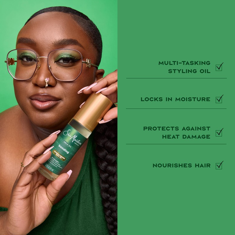 Shea Moisture Bonding Oil Amla Oil To Protect, Strengthen And