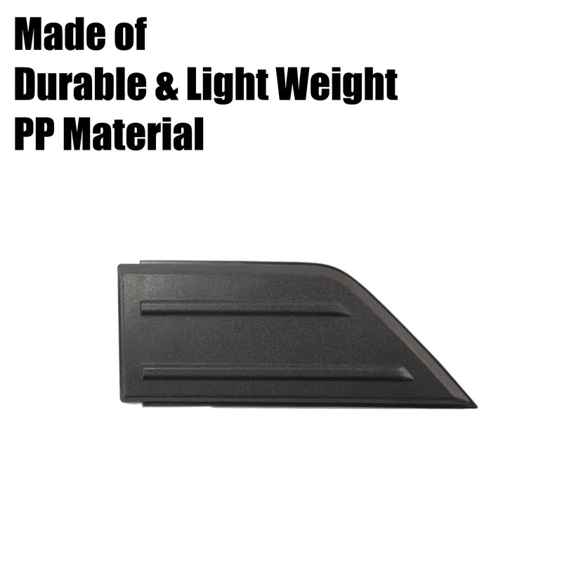 Front Lower Bumper Guards Pads Inserts End Caps Outer Cover