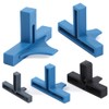 Pack of 100 T-Joint Crosses for Clinker Brick 6 mm