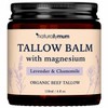NaturallyMum Magnesium Tallow Balm | Lavender & Chamomile | Organic