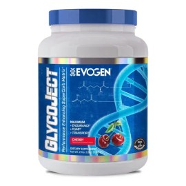 Evogen Glycoject 37 Servicios Recuperador Post Entreno Sabor Cherry                                                                                   