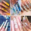 600PCS XXXL Coffin Nail Tips No C Curve, Extra Long