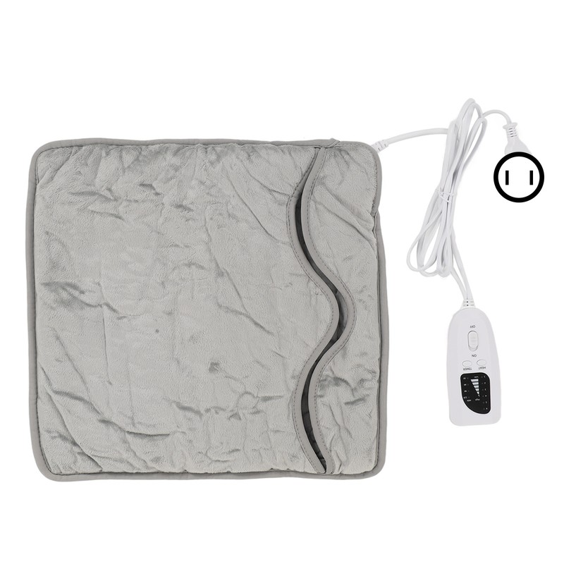 Electric Heated Foot Warmer Auto Shut Off Plug in Portable