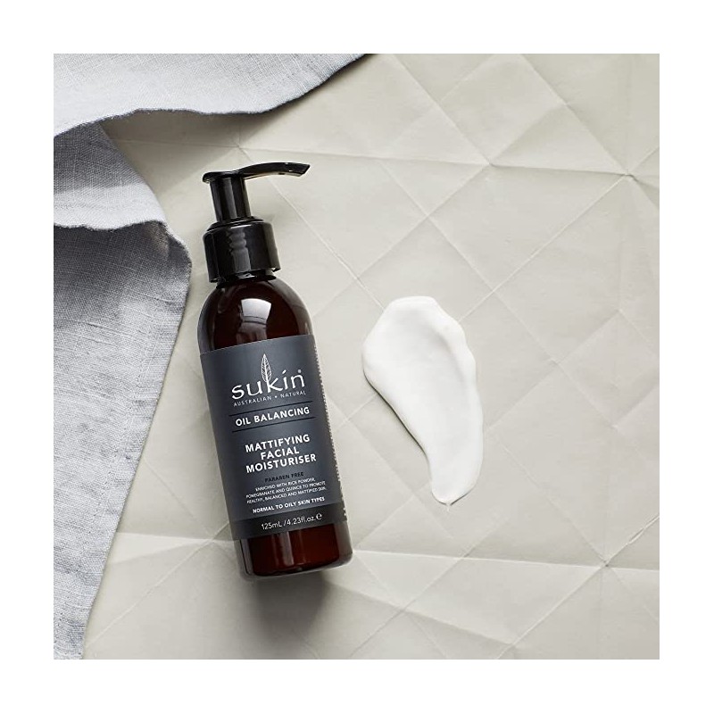 Sukin Oil Balancing Mattifying Facial Moisturiser 125ml
