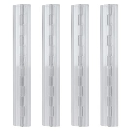 Antrader 4Pcs Acrylic Hinge,12 inch Folding Plastic Hinge for DIY Transparent Box,Display Stand