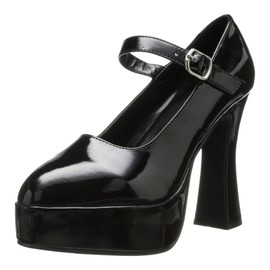 Ellie Shoes Women's 557 Eden Maryjane Platform Pump, Black, 8 M US