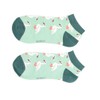 MISS SPARROW 2 Pairs Little Duck Trainer Socks Breathable Ladies