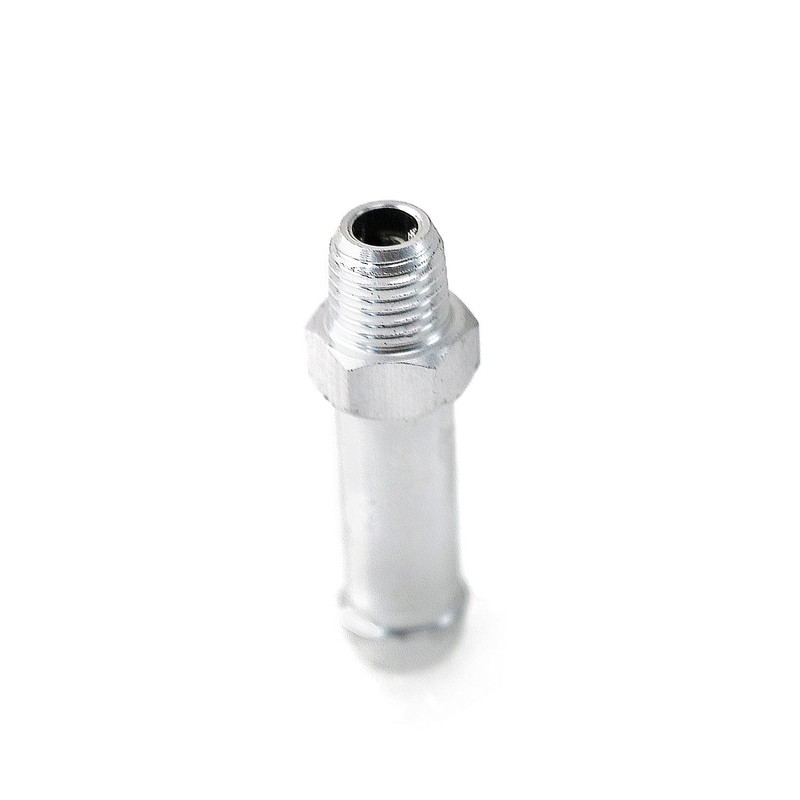 RADREPLA Universal Aluminum Radiator Overflow Nipple Barb Fitting Hose Connector