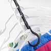 Mr. Pen- Space Saving Hangers, Black, 8 Pack, Closet Organizer