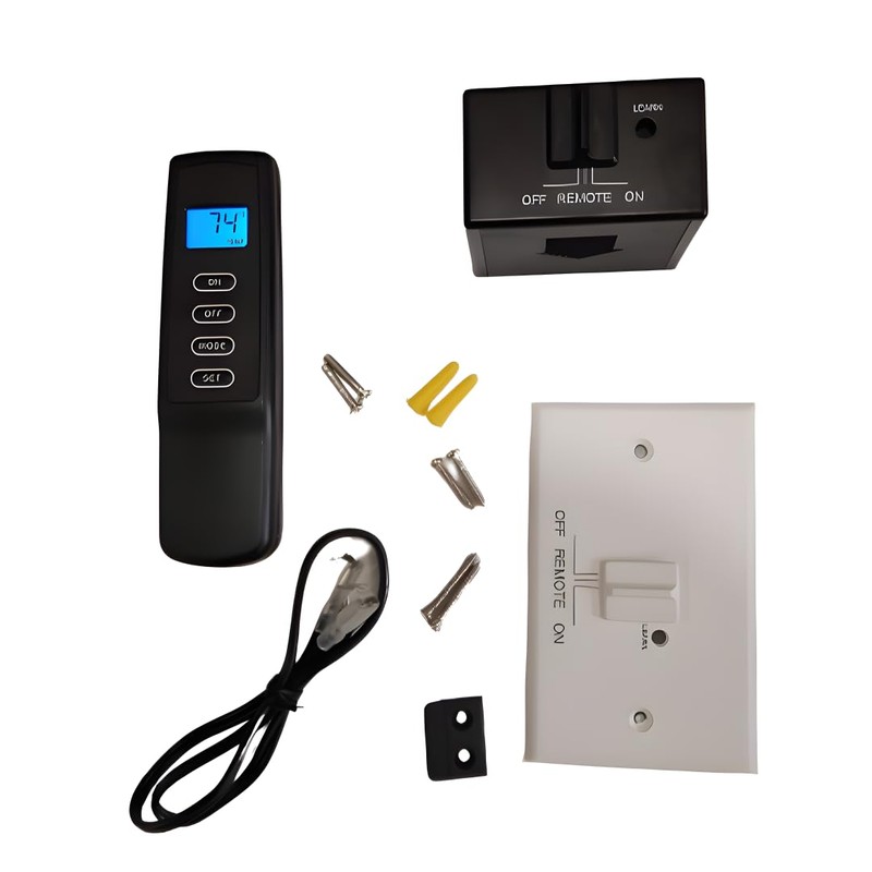 New Thermostat Gas Fireplace Remote Control for Millivolt Valve (Learn