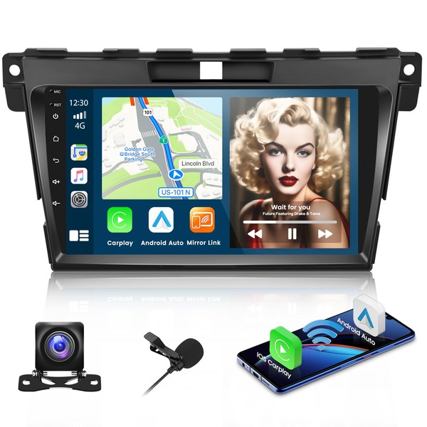 2G+64G Inefala for Mazda CX-7 2008-2015 Android Car Radio Stereo