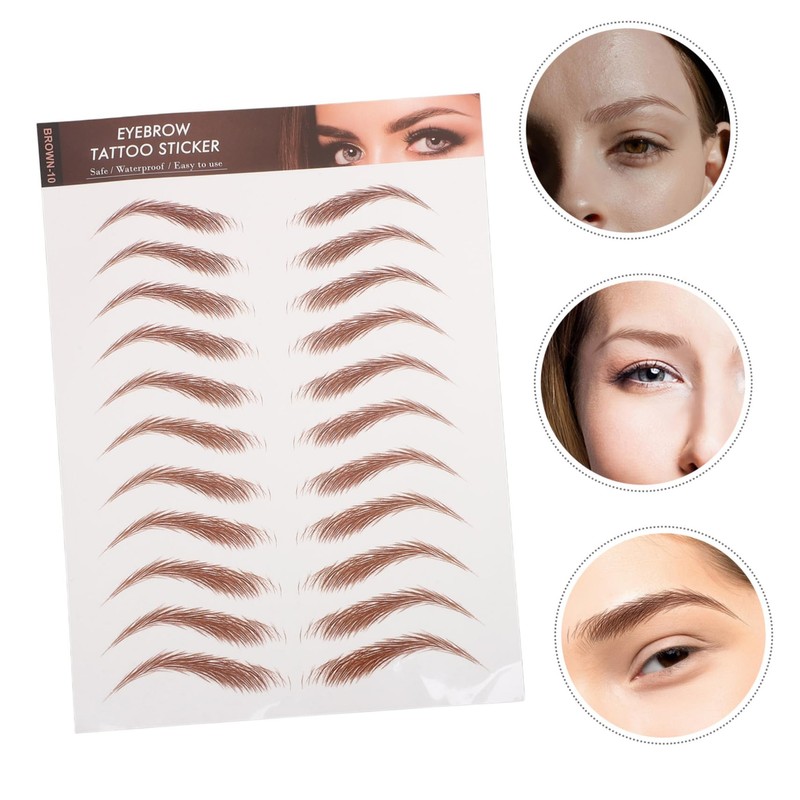 Mikinona Transform Your Brows Eyebrow Sticker Kit Waterproof for Eyebrows