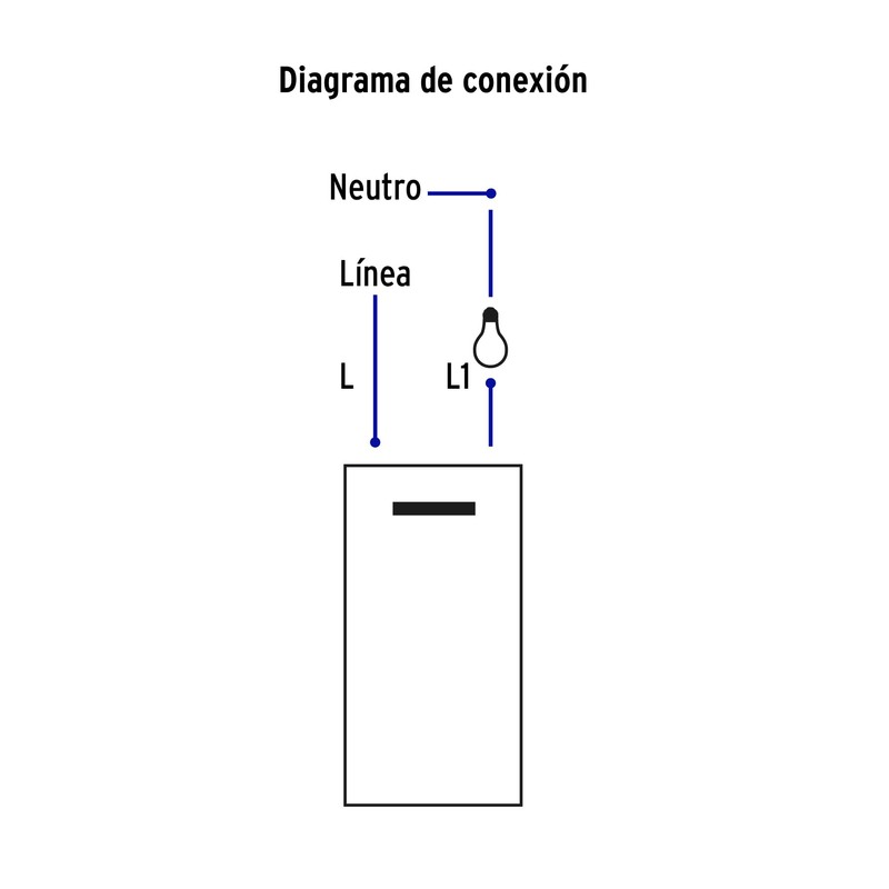 Volteck PA-APSE3-EB, Placa armada 1 interruptor 3 módulos línea Española