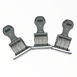 Sello Fechador con Leyenda Recibido - Sello de Goma con Cuerpo de Metal - Impresión Limpia y Precisa