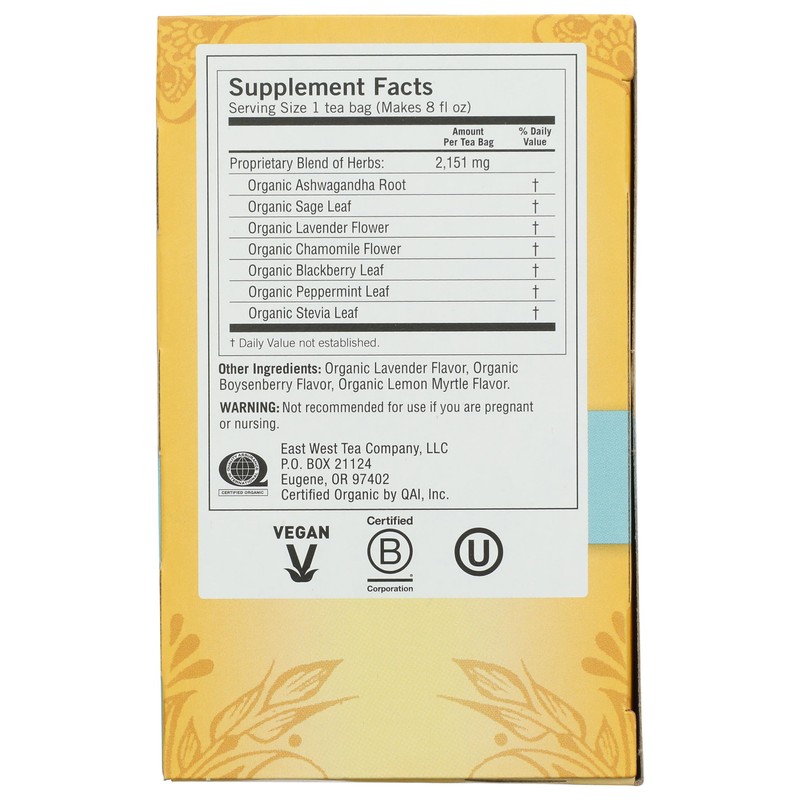 Yogi Tea, Relaxed Mind, 16 Count, Packaging May Vary
