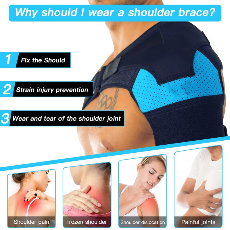 UptVin Shoulder Support, Adjustable Shoulder Strap Shoulder Support for Women