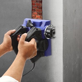 Electric Wall Planing Machine, 1300W Power Hand Planer, Wall Scraper Planner 6" Width, Handheld Power Planer Shovel Wall Machine for Paint Putty Removal, Wall Repair Portable Planer (Blue)