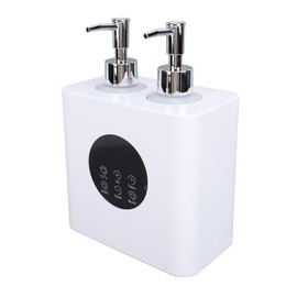 Yinhing Massage Oil Heater with 4pcs 250ml Bottles, Temperature Range 30-65C, Boosts Massage Oil Flowing, Dual Holes Adjustable Temperature Oil Warmers (US Plug)