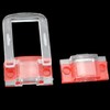 Mini Hinge Hasp FMHXG 4PCS Clear Acrylic Lock Hasp Buckles