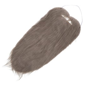 TOVINANNA Long Fake Beard Costume Accessory for Pirate and Gnome Role Play Realistic Synthetic Hair Beard for Boys and Girls Party Supplies