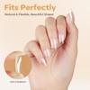 Modelones Nail Tips, 216 Pieces, Full Cover Nail Tips Set,