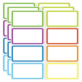 SVNOOC Reusable Dry Erase Labels Removable Sticky Notes 2x4 inches Nano Material for Office School Kitchen All Purpose Use Label (24 Pack)