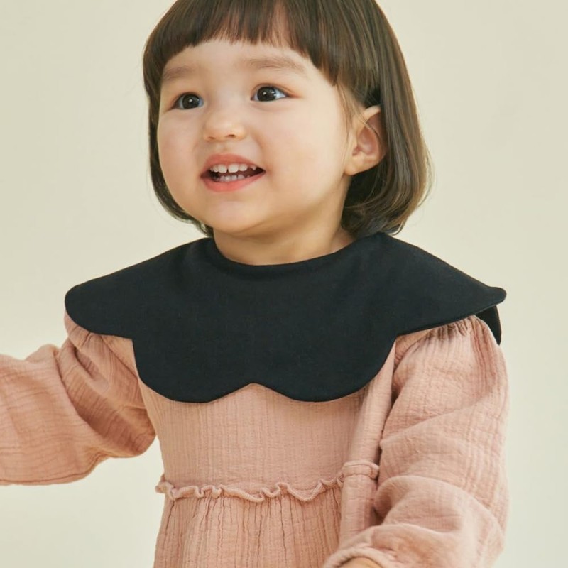 Konny Baby Bib Set, 360° Rolling Bib, Absorbent, Quick Drying,