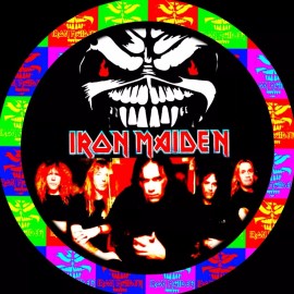 IRON MAIDEN THE BAND MEMORABILIA  NECKLACEBRACE