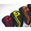 Golf Iron Cover, Leather, Embroidered, Waterproof, Choose from #3 to