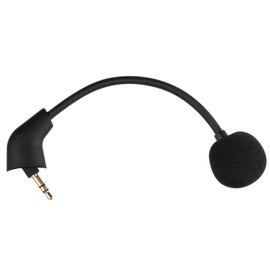 mic Replacement for hyperx Cloud 2, Kingston hyperx Cloud ii, Hyper x Cloud 2 Gaming Headset Microphone, and Cloud Core, Cloud Silver