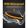 NEIFILES LED Side Mirror Puddle Light Sequential Turn Signal Lights