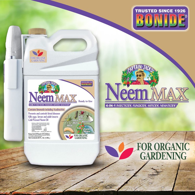Bonide Captain Jack's 64 oz Neem Max Cold Pressed Neem