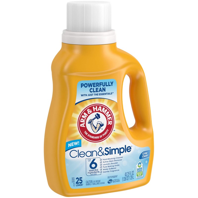 Arm & Hammer Clean & Simple, 25 Loads Liquid Laundry