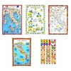 Generico Set of 5 Tea Towels Italy Limoncello Pasta Wine