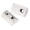 uxcell Roll-in Spring M3 T Nut, Roll Ball Elastic Nuts for 2020 Series Aluminum Extrusion Profile, Pack of 12