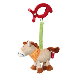 sigikid, Mädchen und Jungen, Anhänger Pferd, PlayQ Kuller Bullerfarm, Braun, 41546